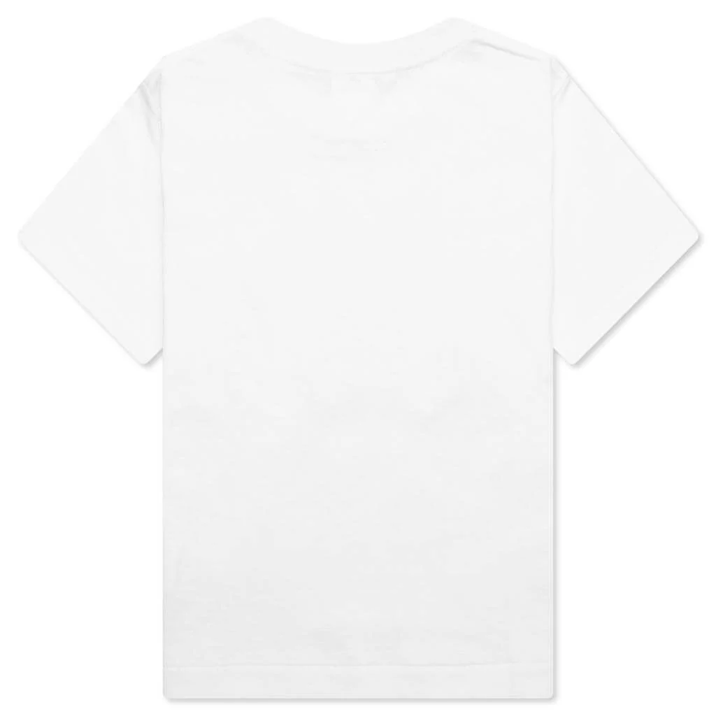 1st Camo College Tee - White/Green - Image 2