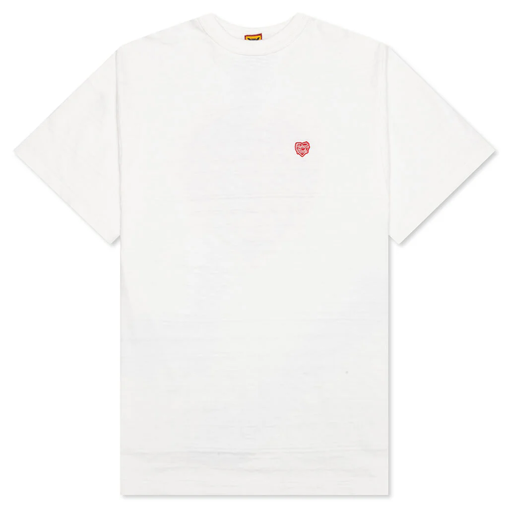 Heart Badge T-Shirt - White