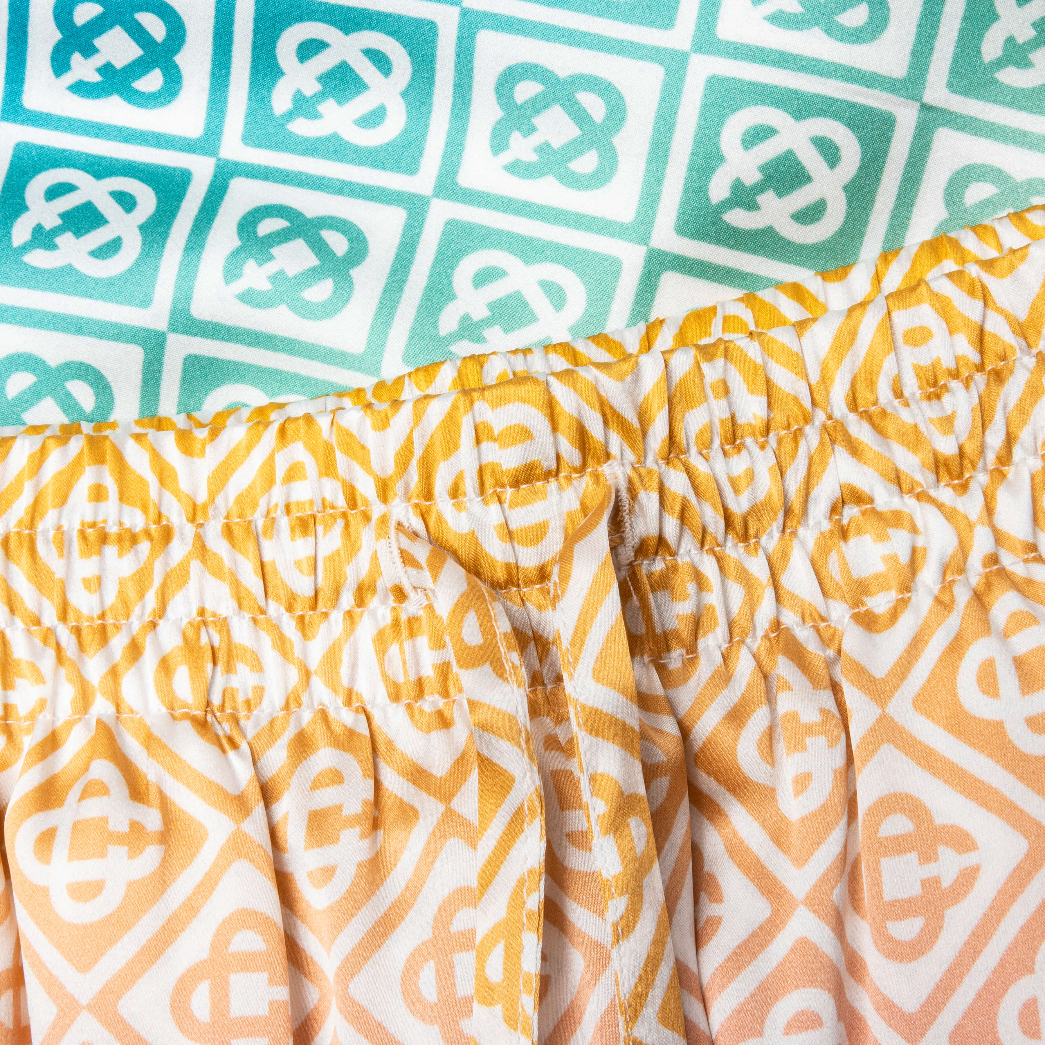 Silk Shorts - Diamond Monogram Degrade - Image 3