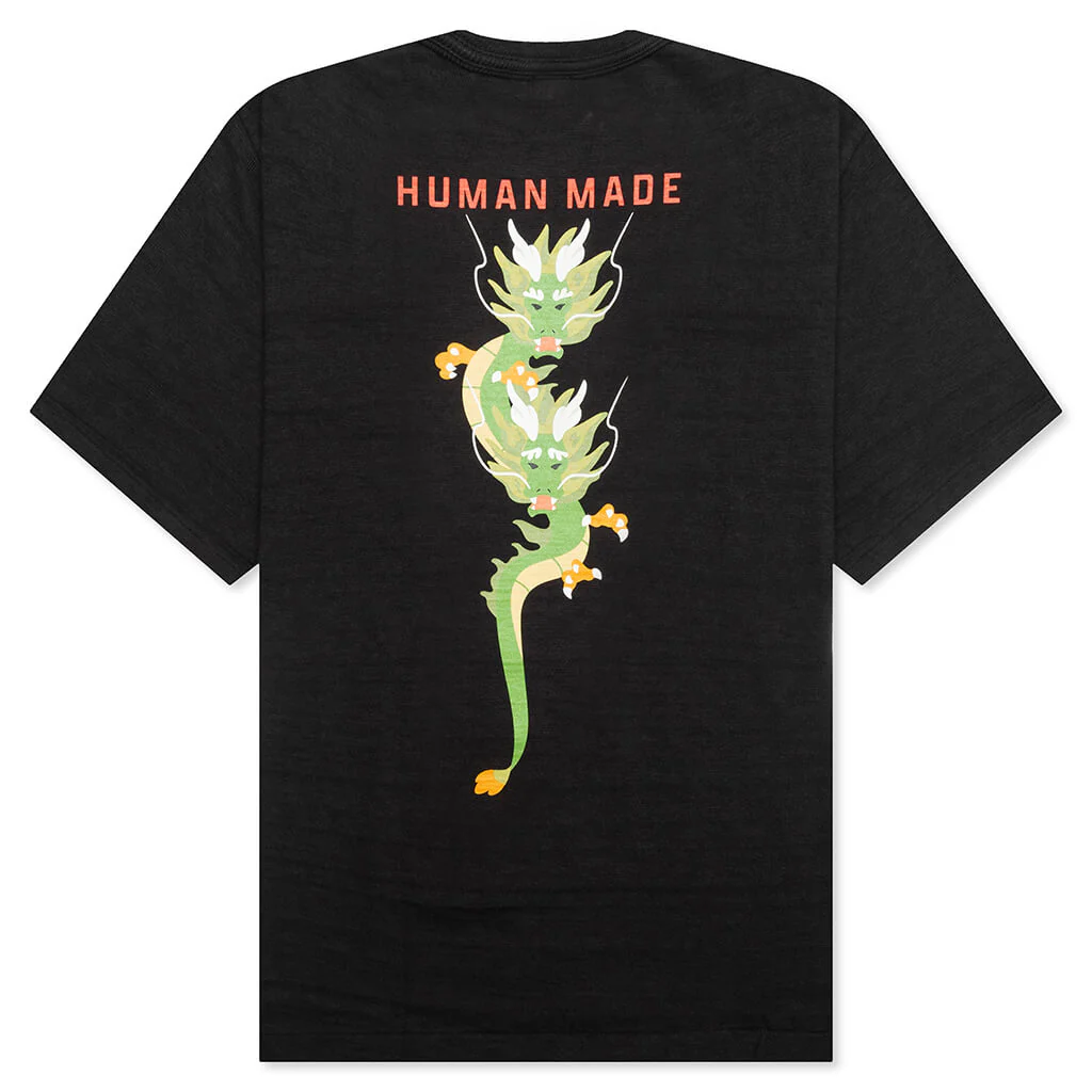 Graphic T-Shirt #12 - Black - Image 2