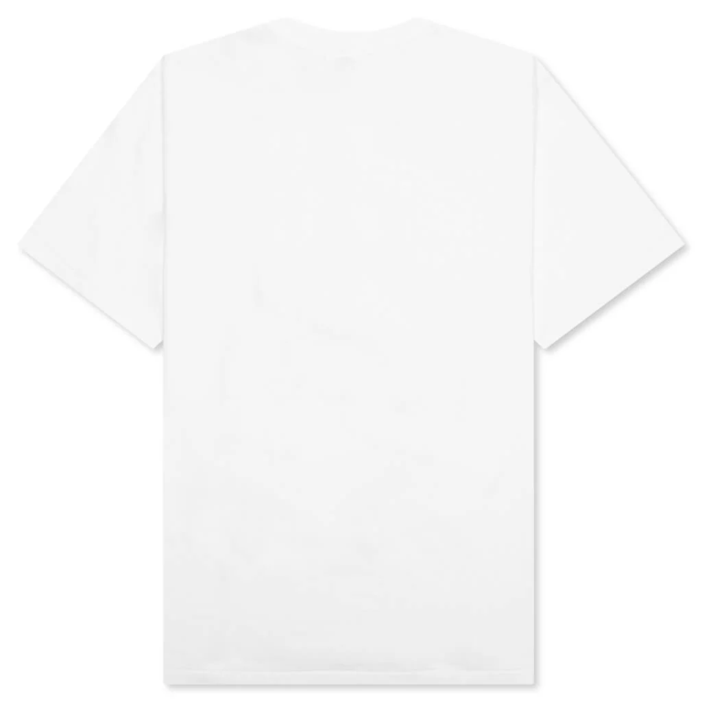 1st Camo by Bathing Ape Tee - White/Yellow - Image 2