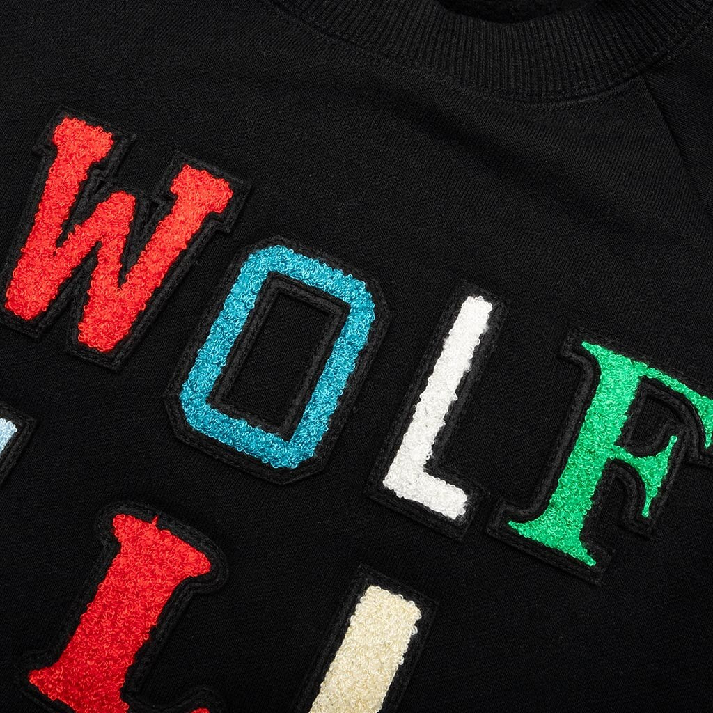 Wolf Sweatshirt - Black - Image 4