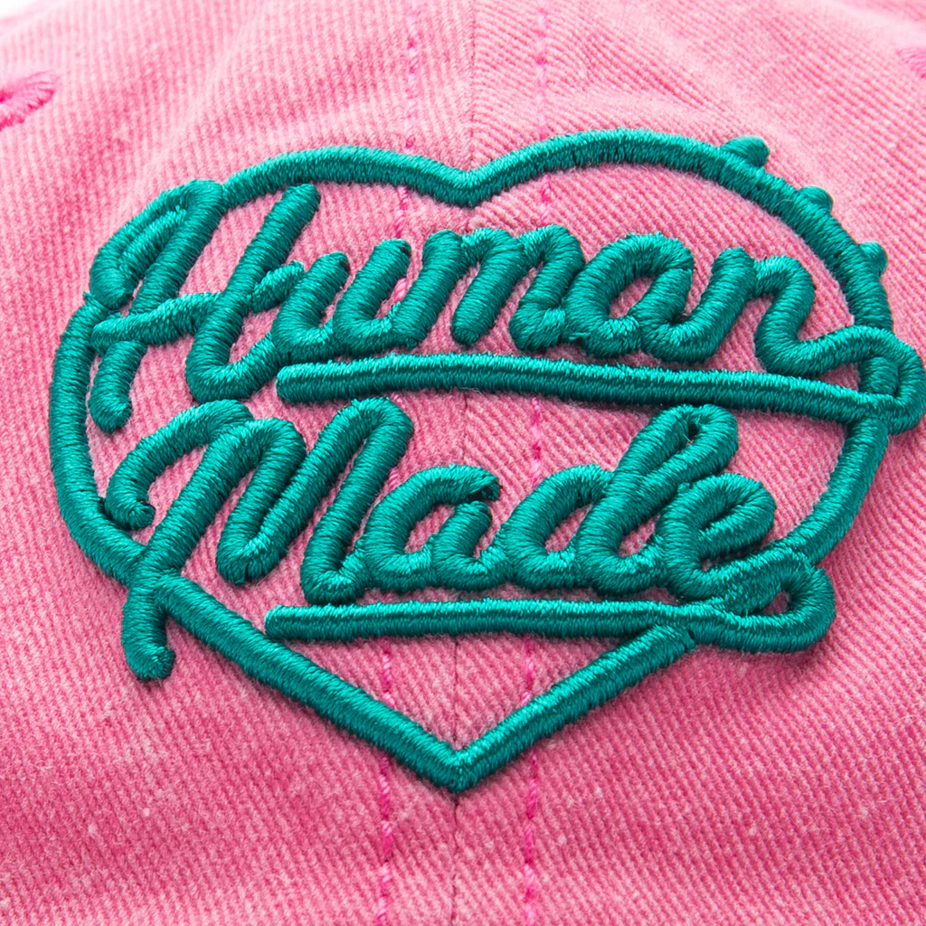 6 Panel Cap #1 - Pink - Image 2
