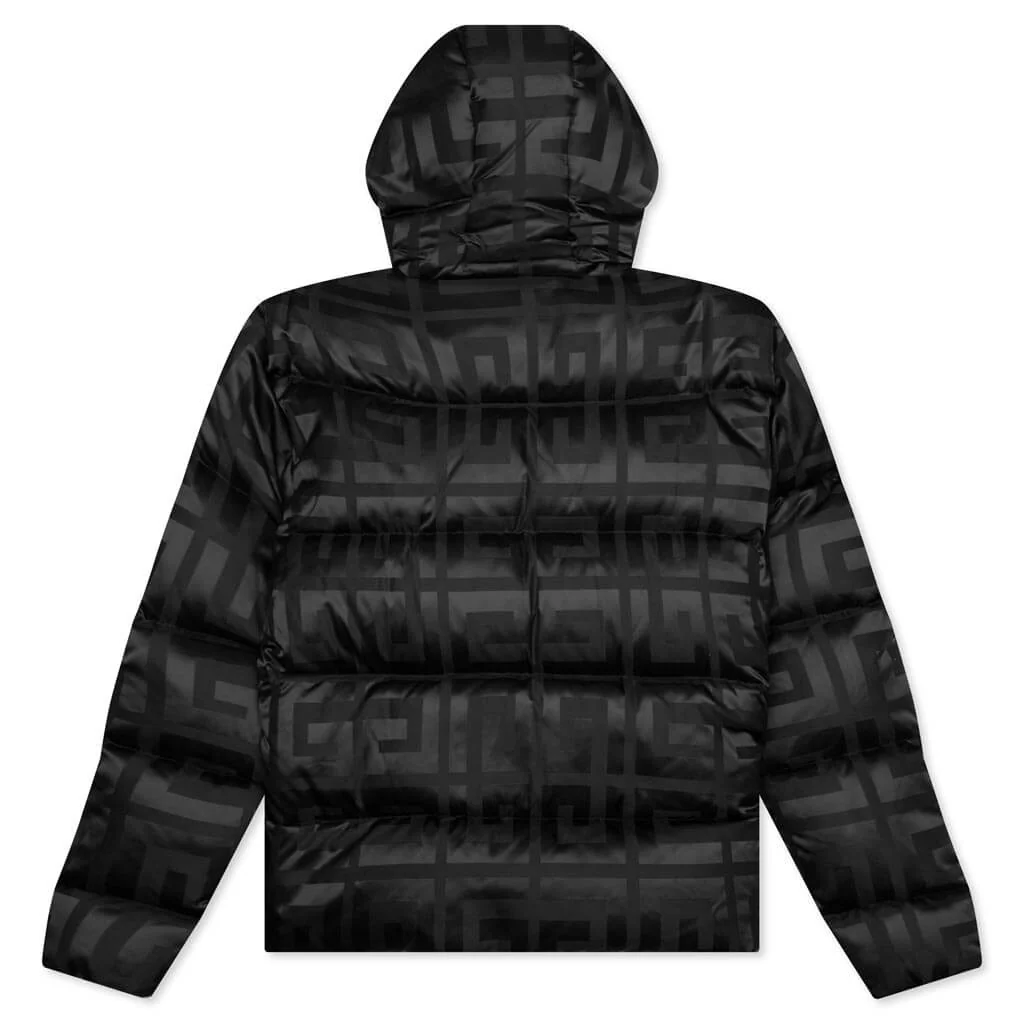 4G Puffer Jacket - Black - Image 2