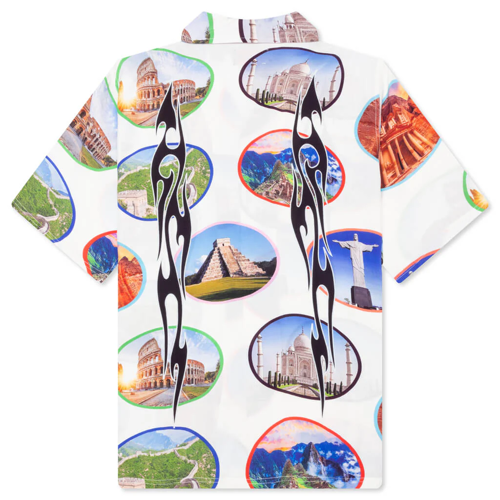 7 Wonder Camp Shirt - White - Image 2