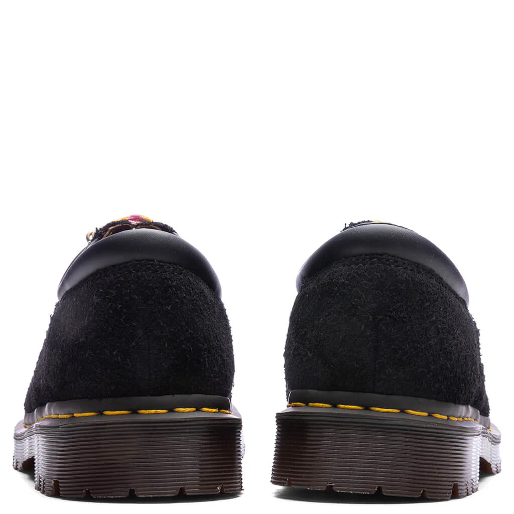 8053 Long Napped Suede Boots - Black - Image 4