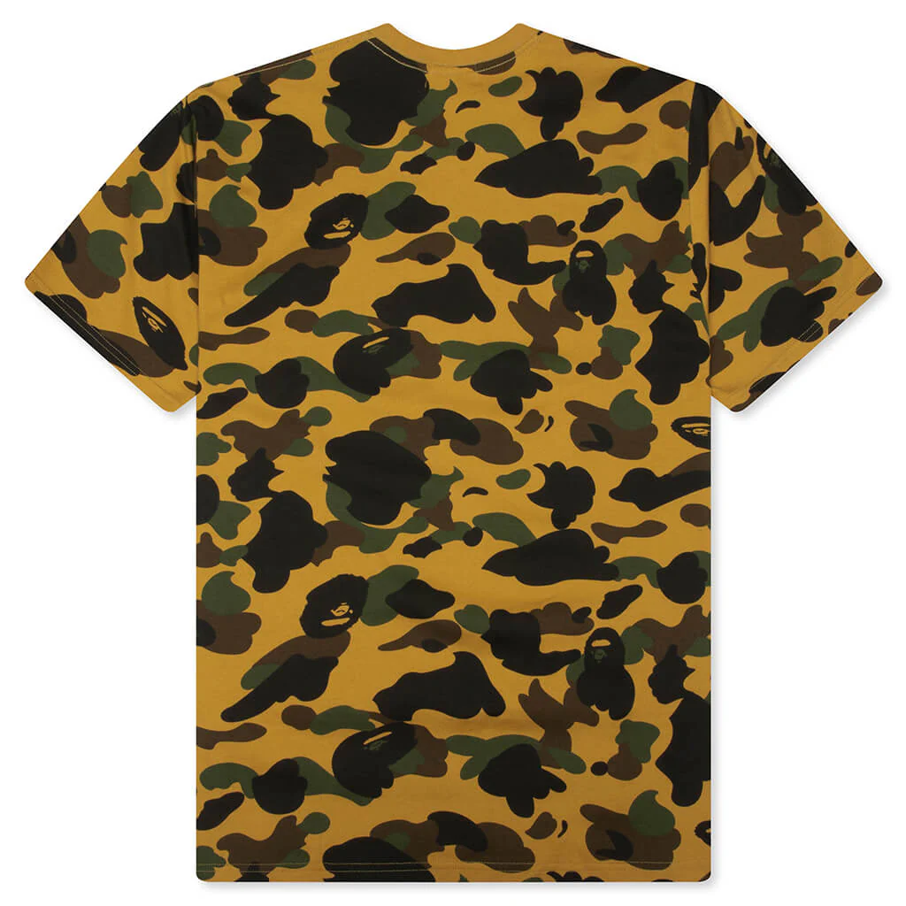 1st Camo College Tee - Yellow - Image 2