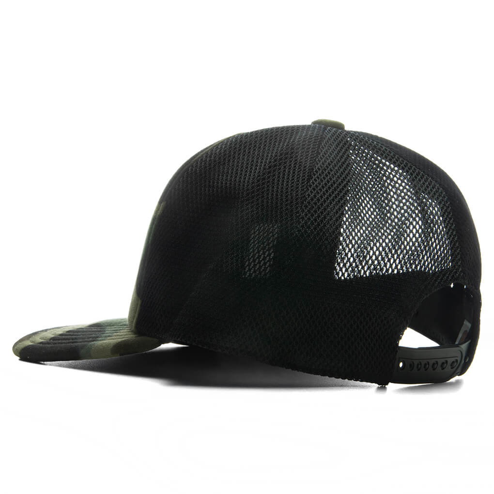 1st Camo College Mesh Cap - Green - Image 4