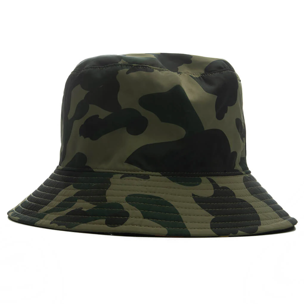 1st Camo One Point Reversible Hat - Green - Image 3