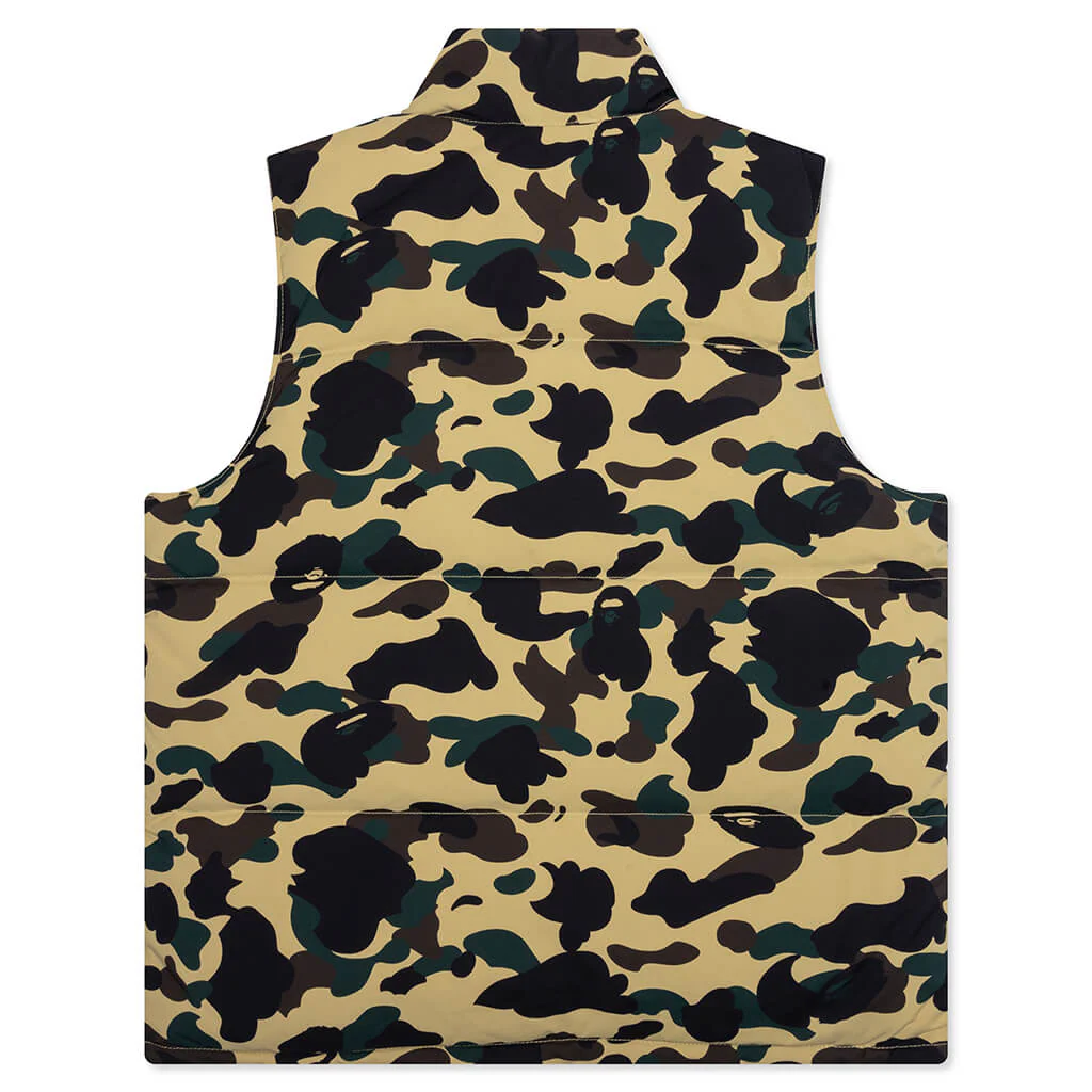 1st Camo Reversible Down Vest - Yellow - Image 2