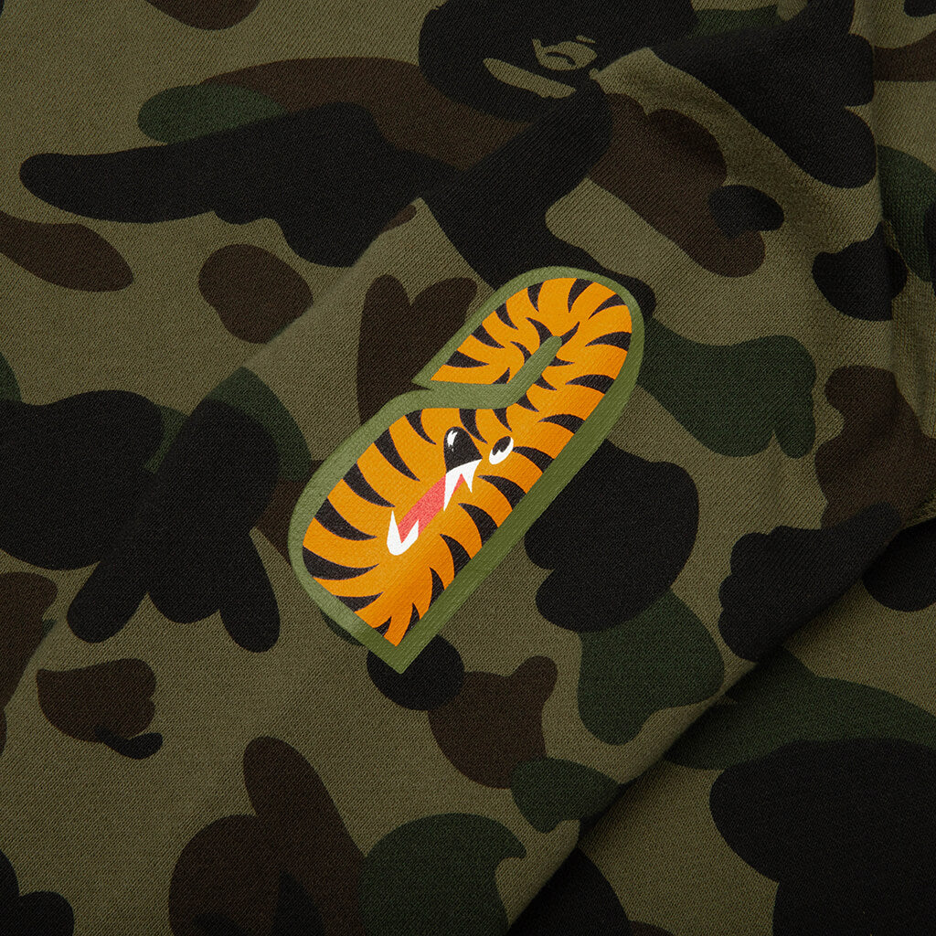 1st Camo Shark Crewneck Sweatshirt - Green - Image 5