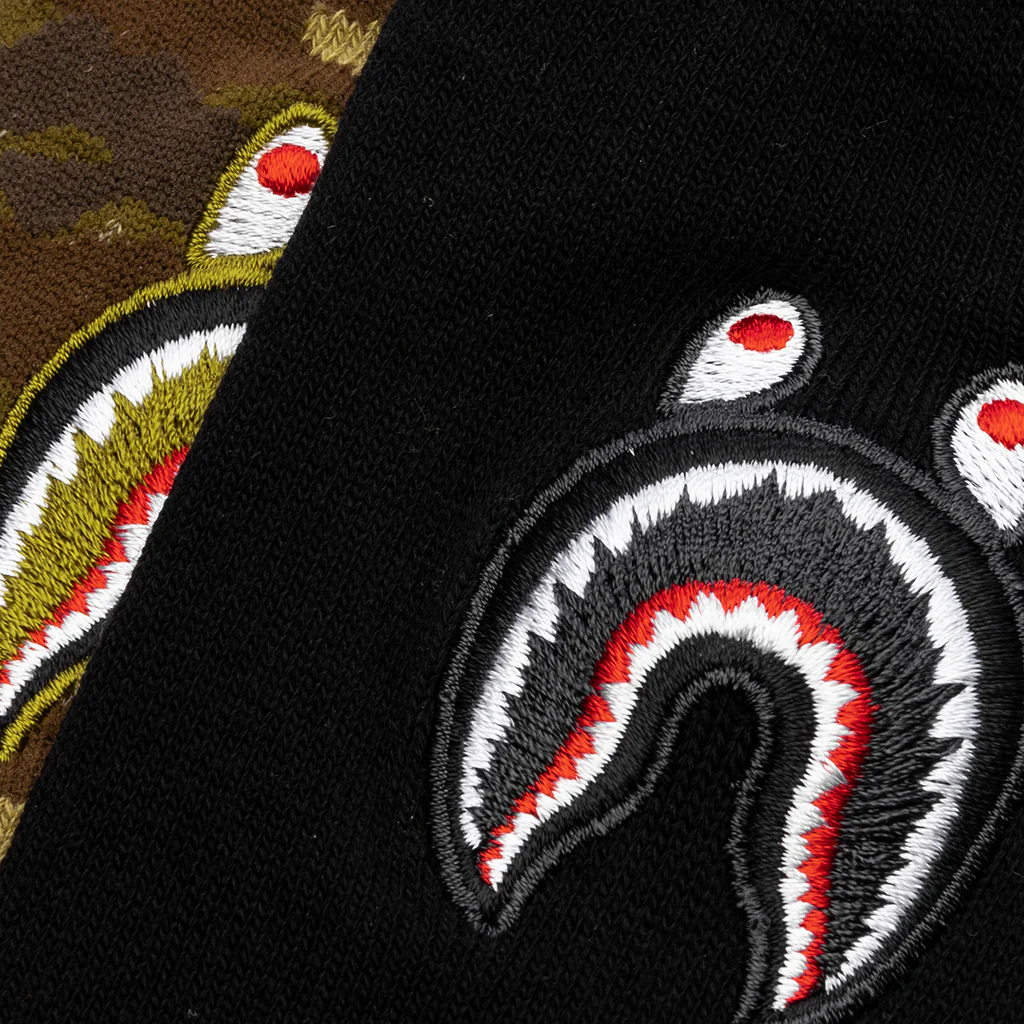 1st Shark Socks - Black - Image 2