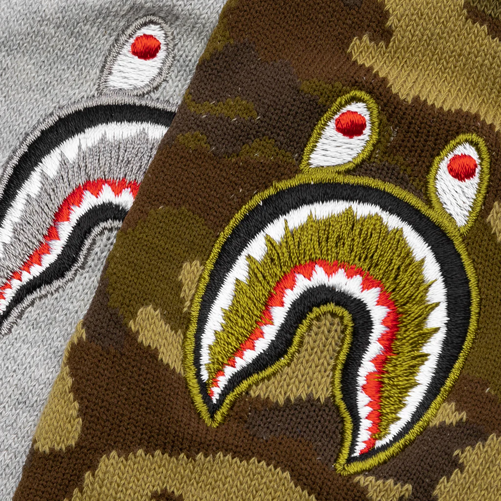1st Shark Socks - Gray - Image 2