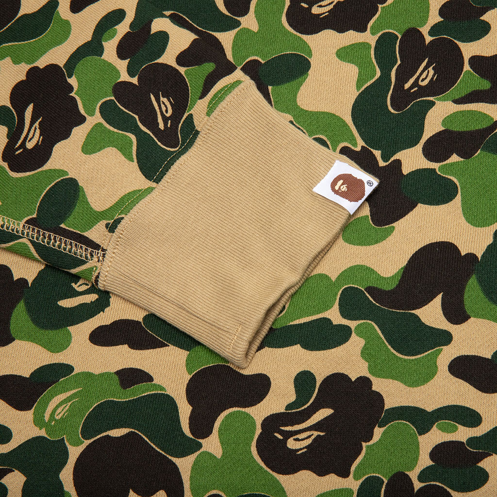 Abc Camo Shark Full Zip Hoodie - Green - Image 3