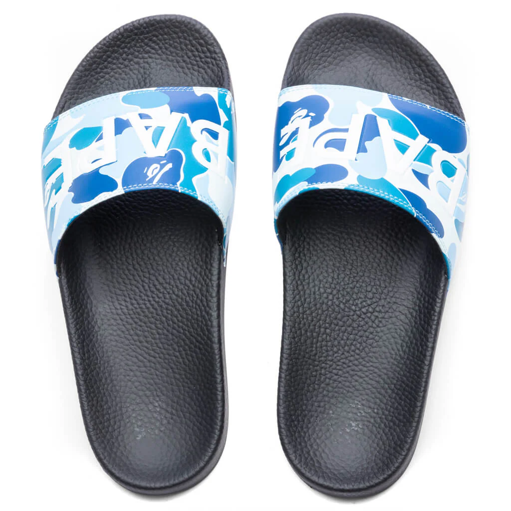 Abc Camo Slide Sandals  - Blue - Image 2