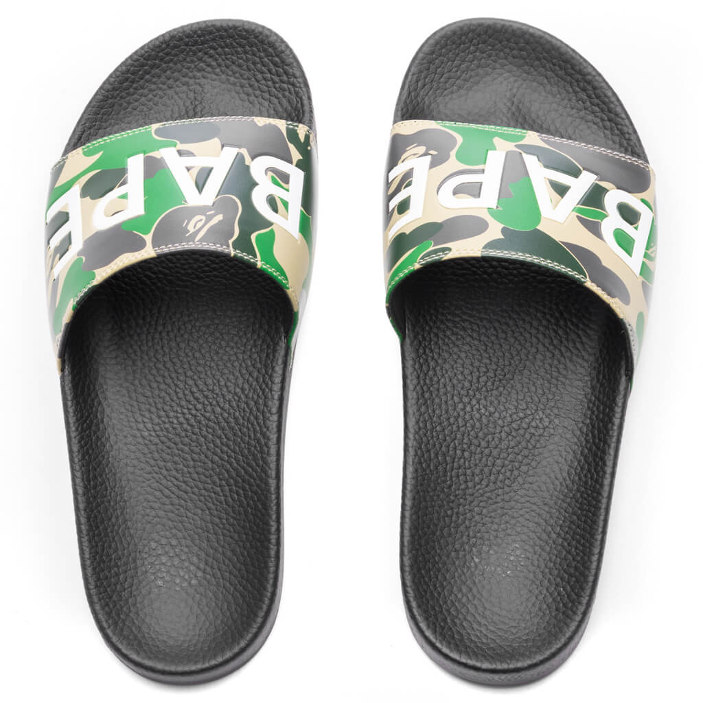 Abc Camo Slide Sandals  - Green - Image 2