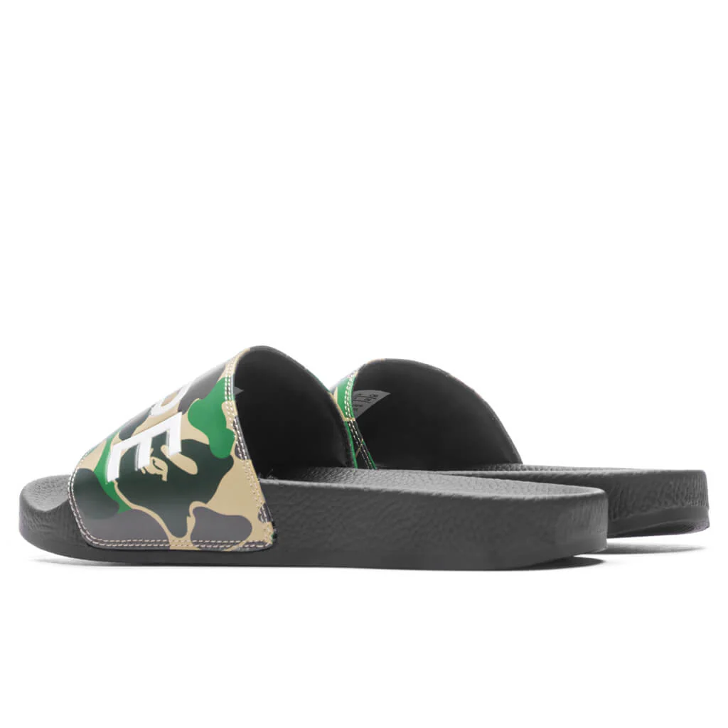Abc Camo Slide Sandals  - Green - Image 4