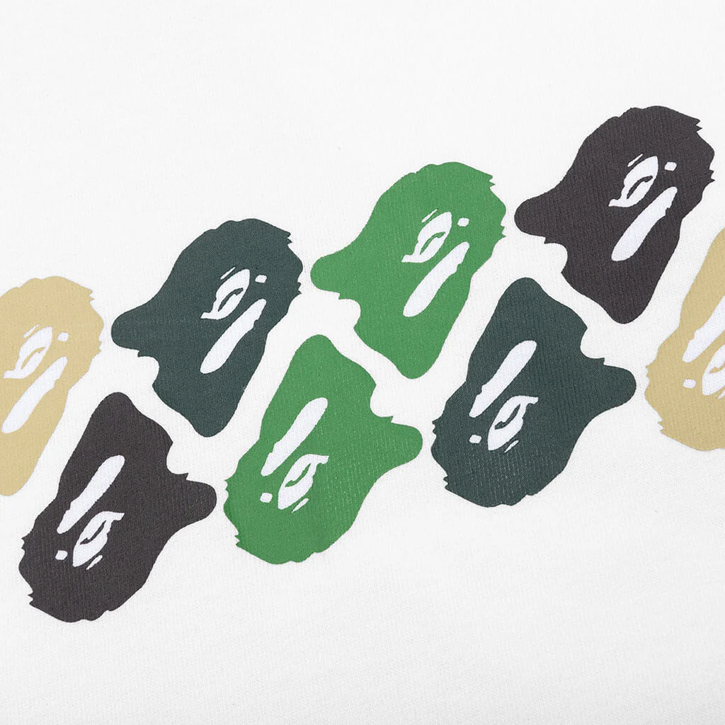 Abc Camo Tee - White/Green - Image 3