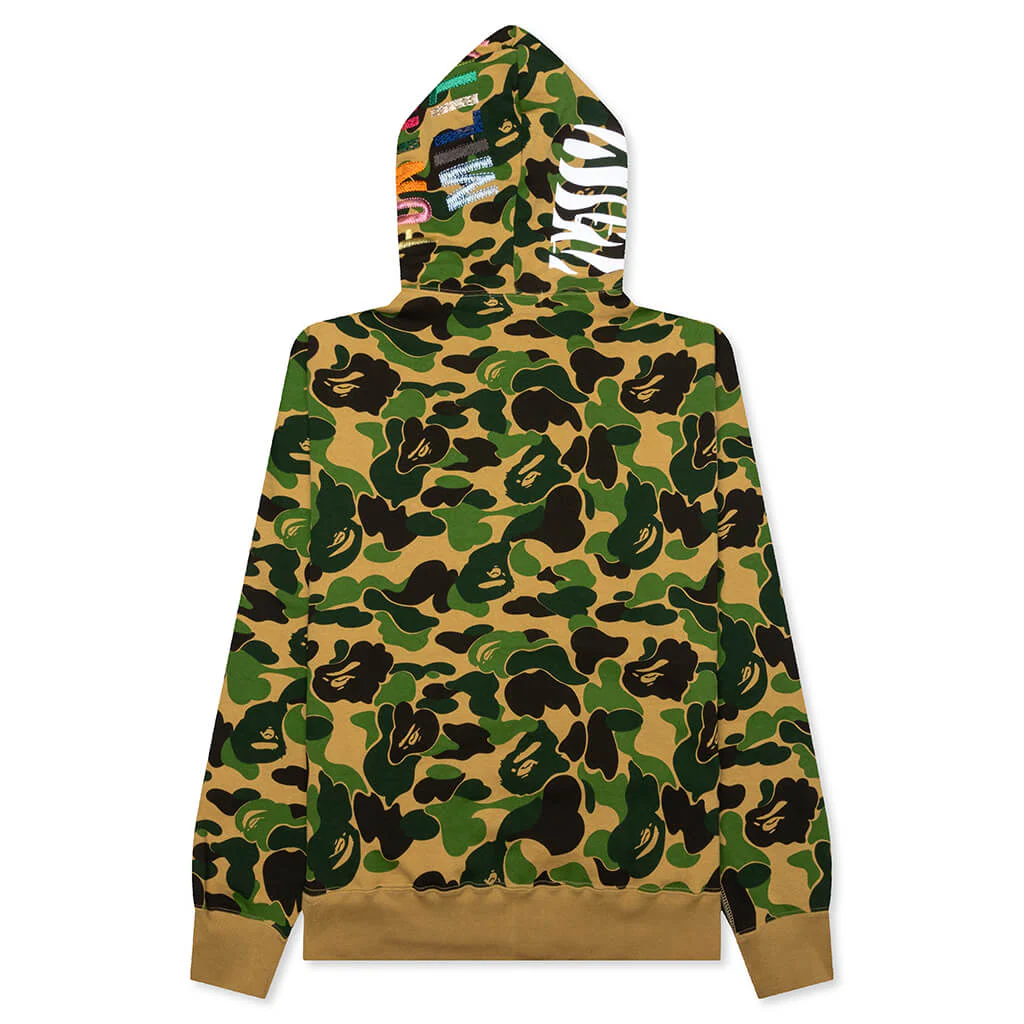 Abc Camo Tiger Full Zip Hoodie - Green - Image 2