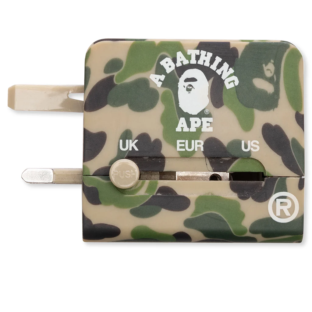 Glow in the Dark ABC Travel AC Adapter - Green