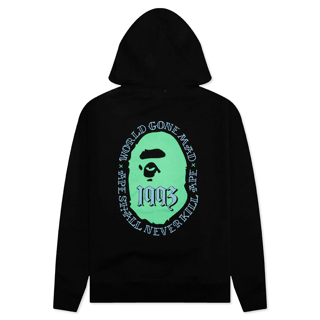 Ape Head Pullover Hoodie - Black - Image 2