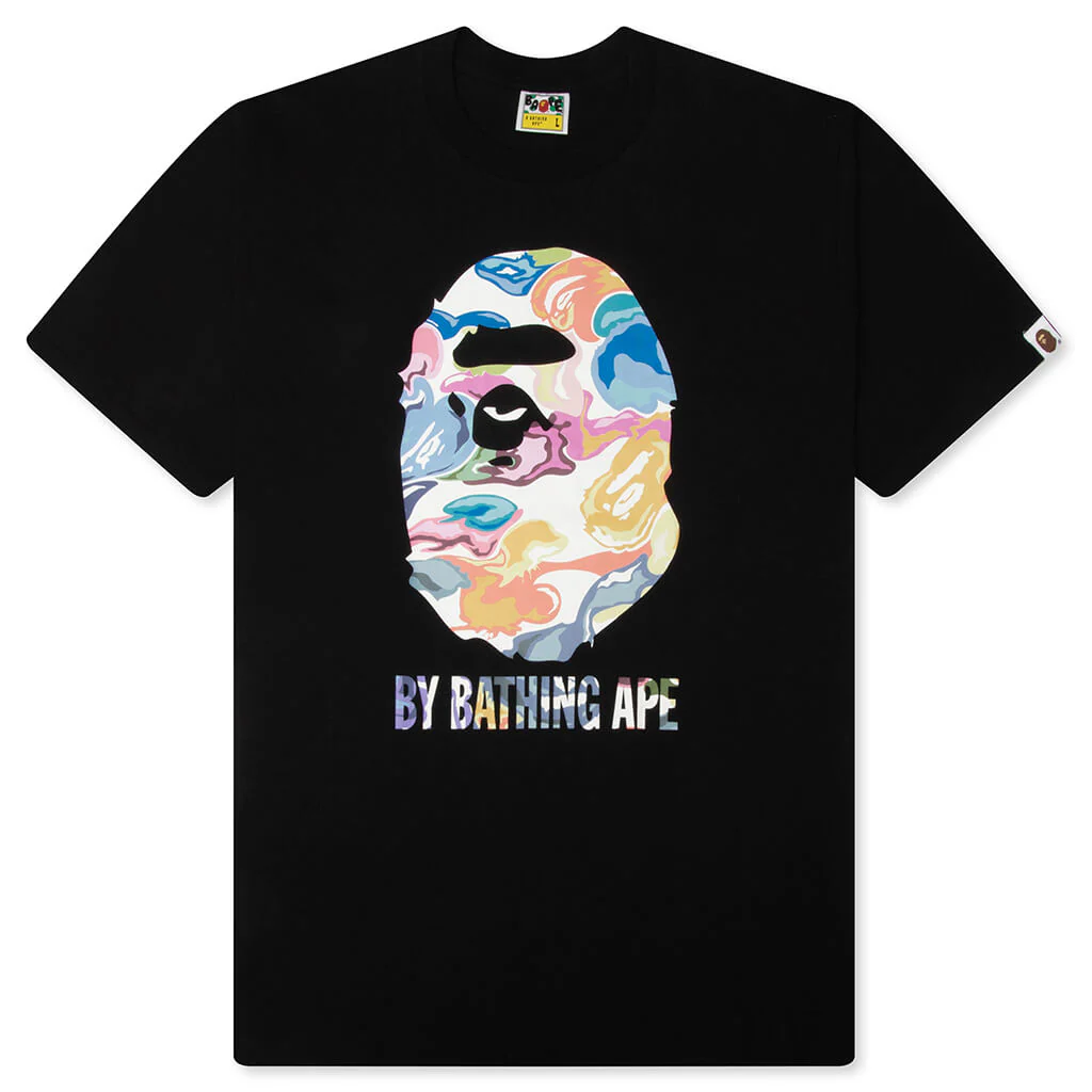 Art Camo By Bathing Ape Tee - Black