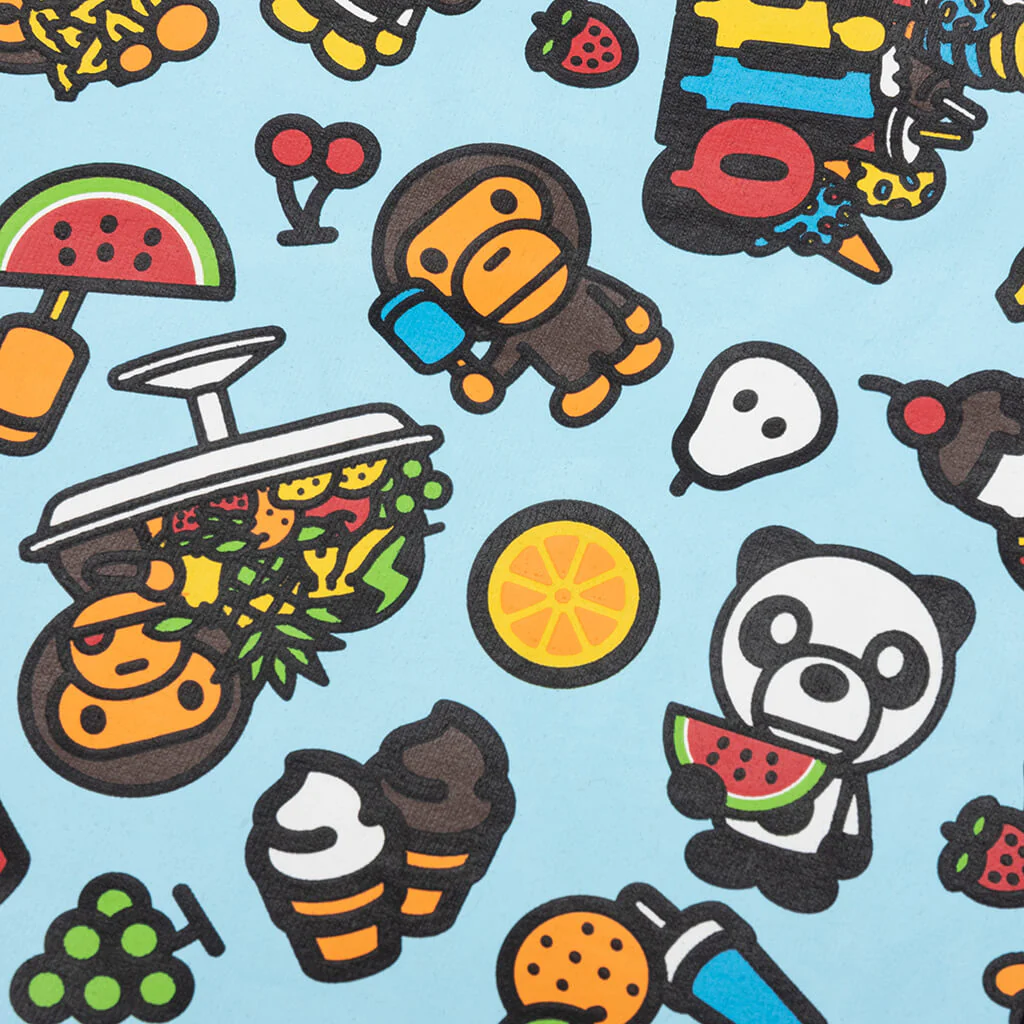 Kids Baby Milo Mixed Fruit Big Ape Head Tee - Black - Image 5
