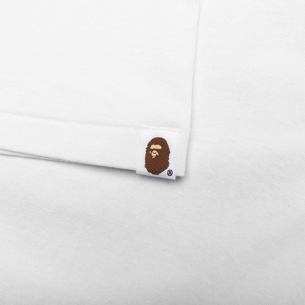 Bape Check By Bathing Ape Tee  - White - Image 5