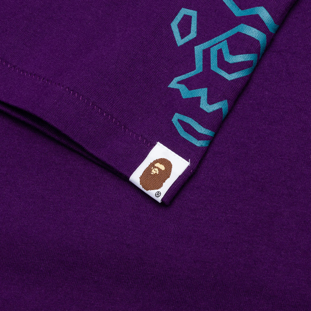 Bape Football Tee - Purple - Image 4