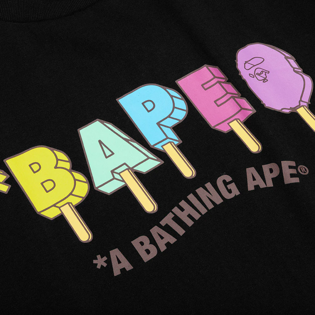 Bape Popsicle Tee  - Black - Image 3
