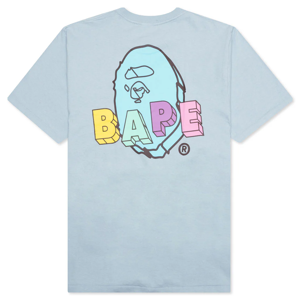 Bape Popsicle Tee - Blue - Image 2
