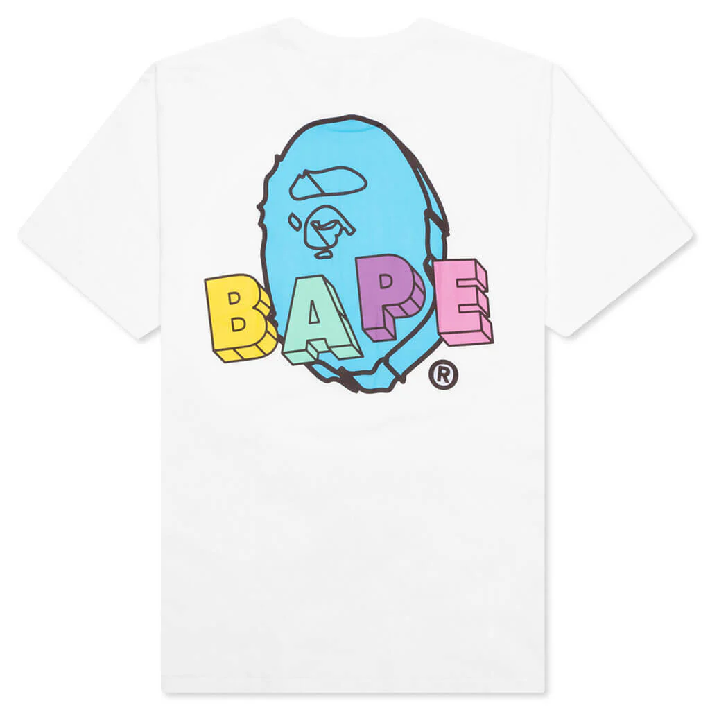 Bape Popsicle Tee - White - Image 2