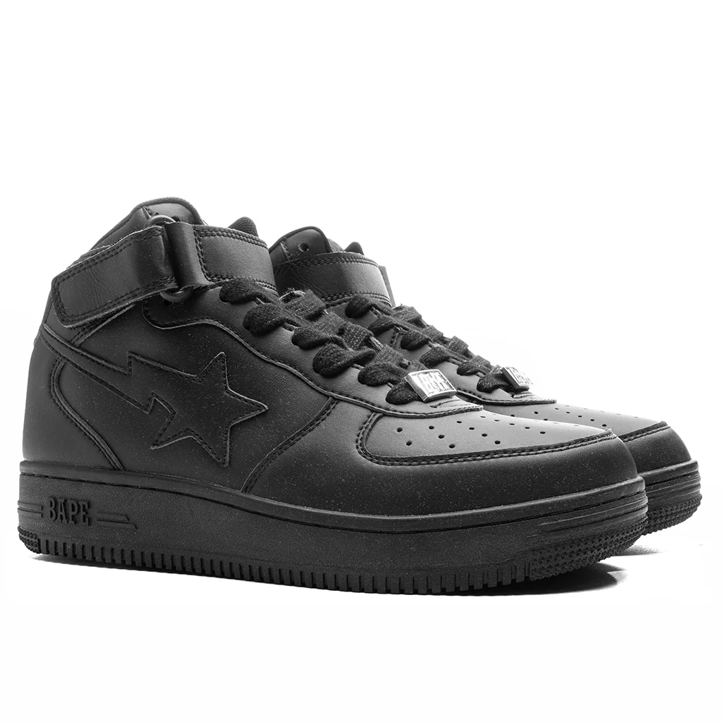 Bape Sta 1 Mid - Black/Black - Image 2