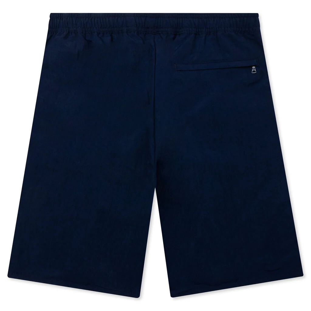 Bape Sta Logo Beach Shorts - Navy - Image 2