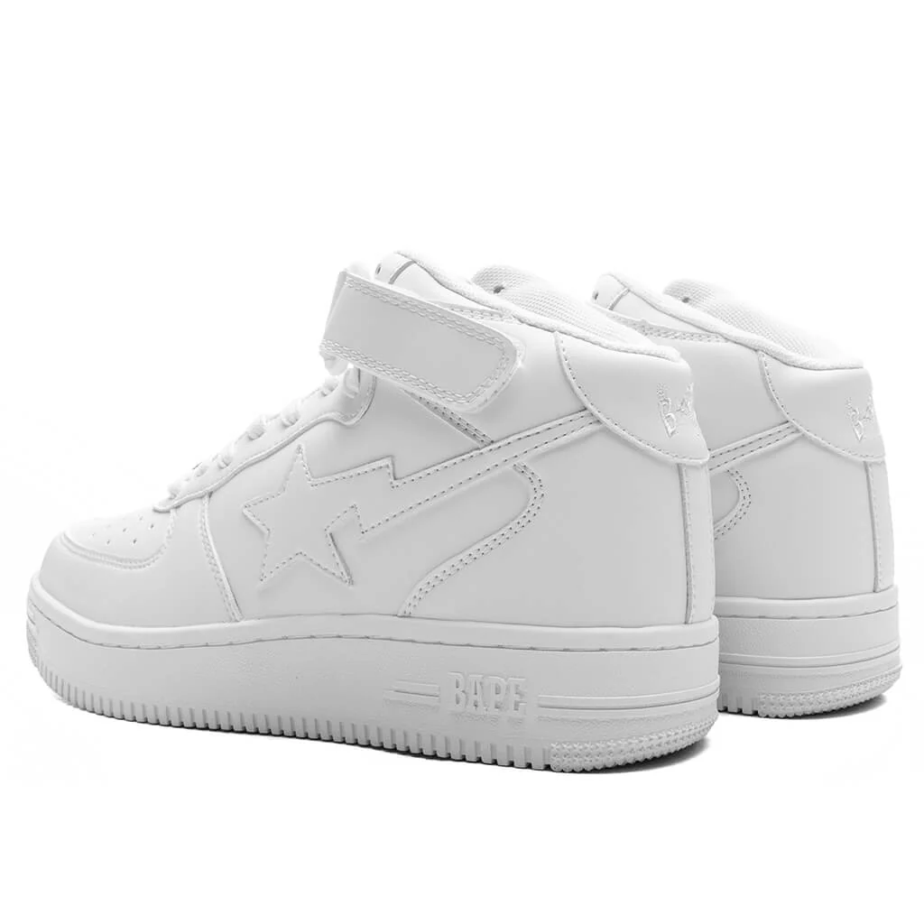 Bape STA 1 Mid - White - Image 3