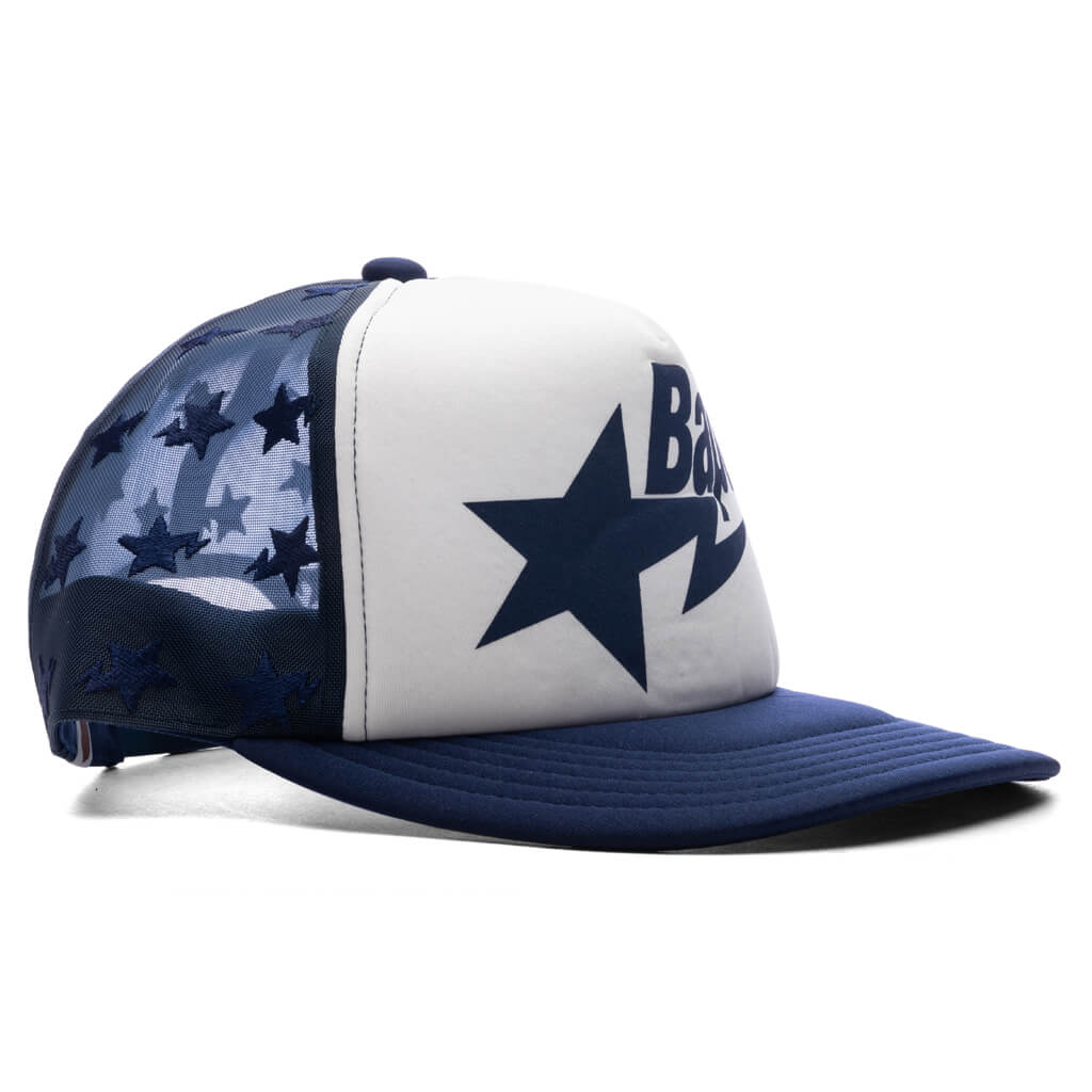 Bape STA Mesh Cap - Navy - Image 3