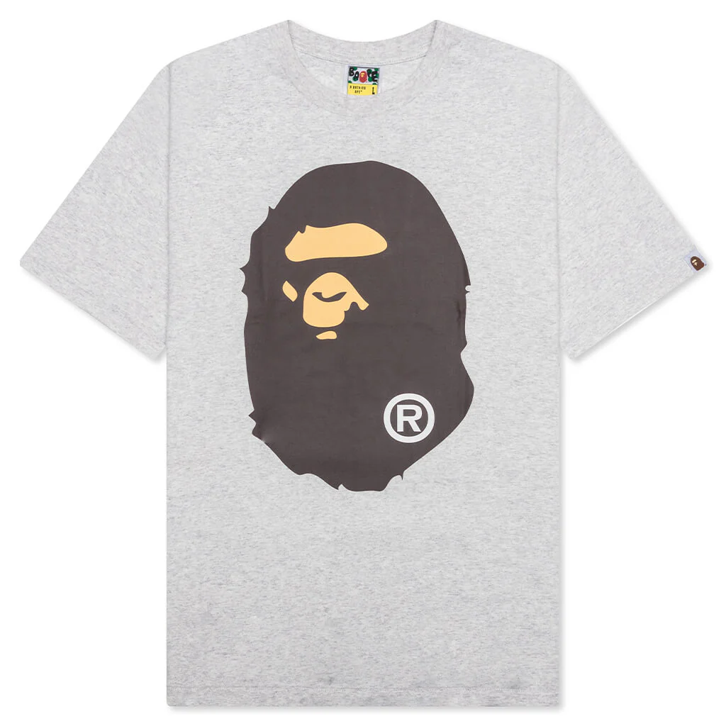 Big Ape Head Tee - Gray