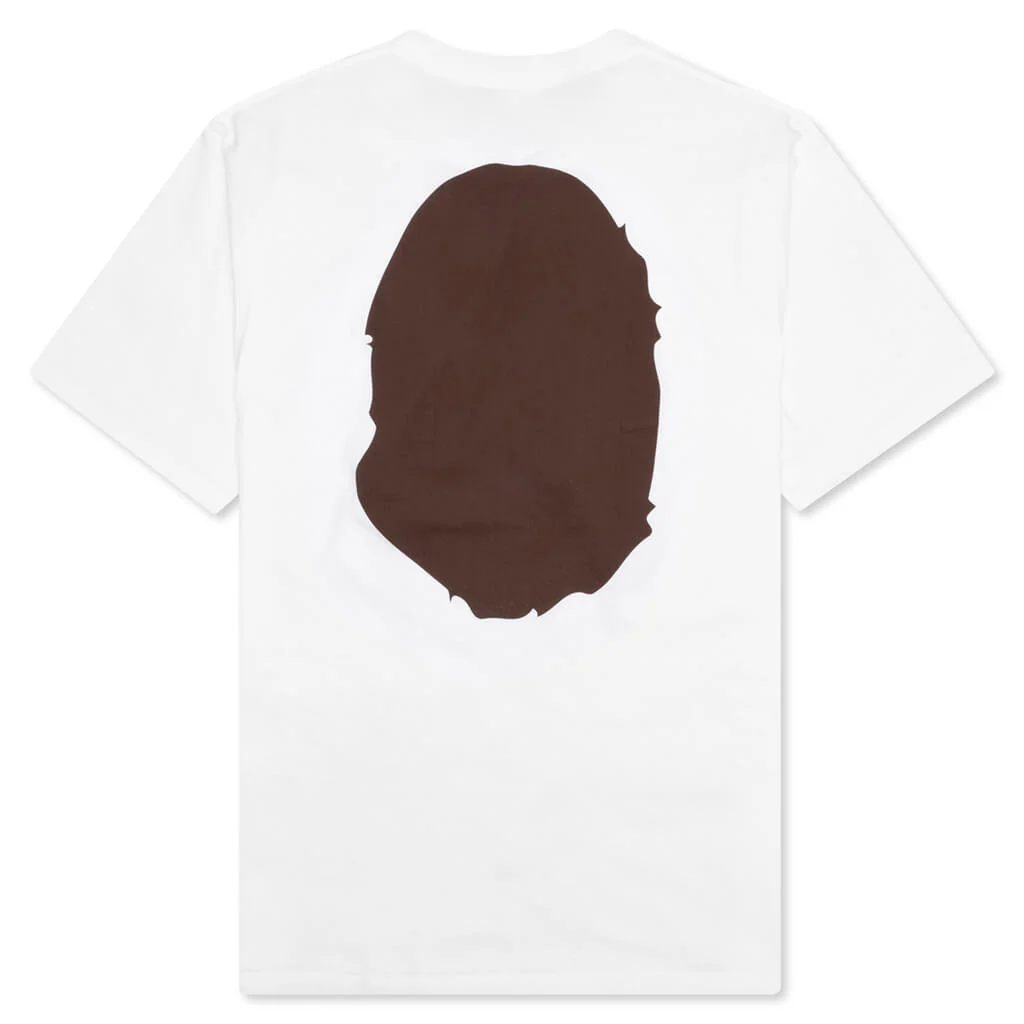 Big Ape Head Tee - White - Image 2