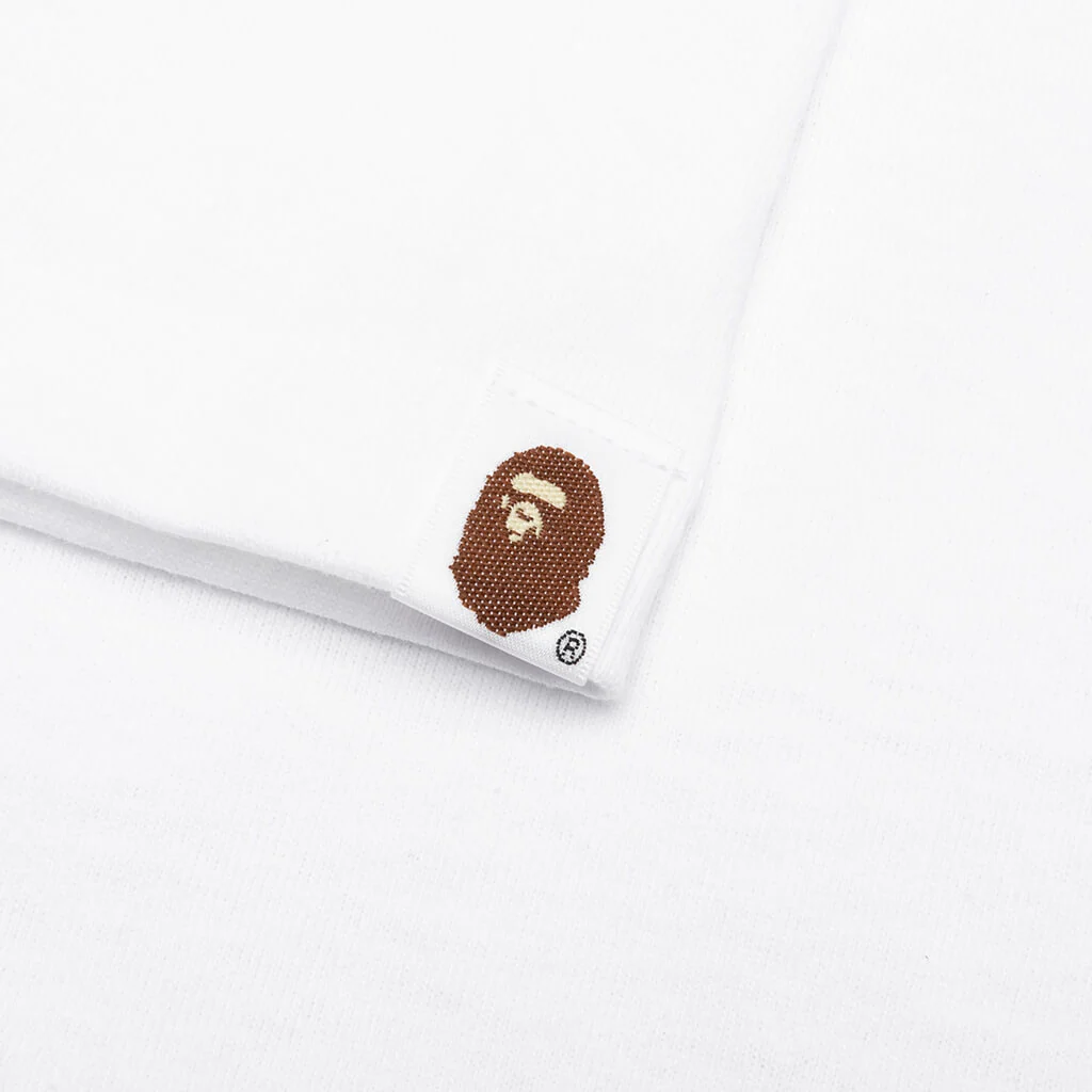 Big Ape Head Tee - White - Image 4