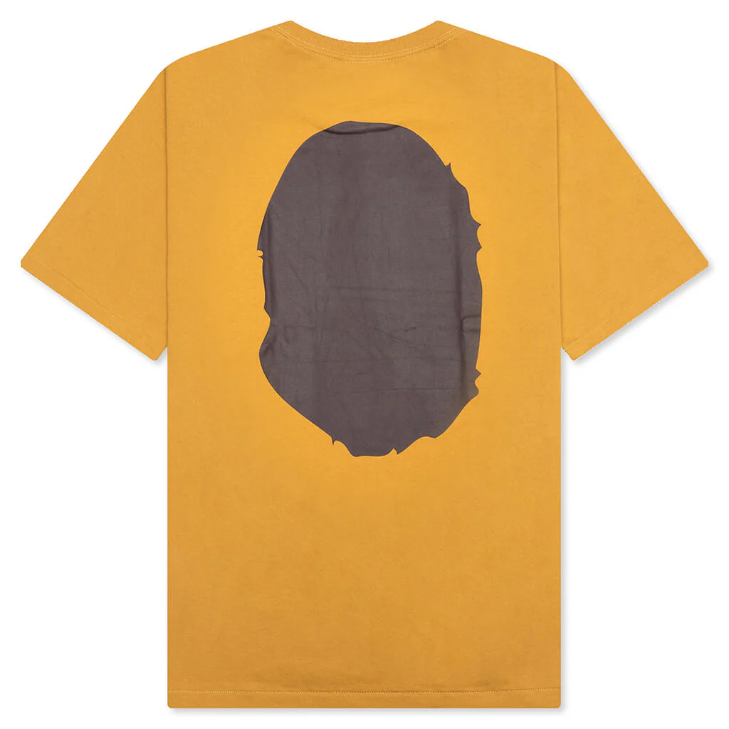 Big Ape Head Tee - Yellow - Image 2