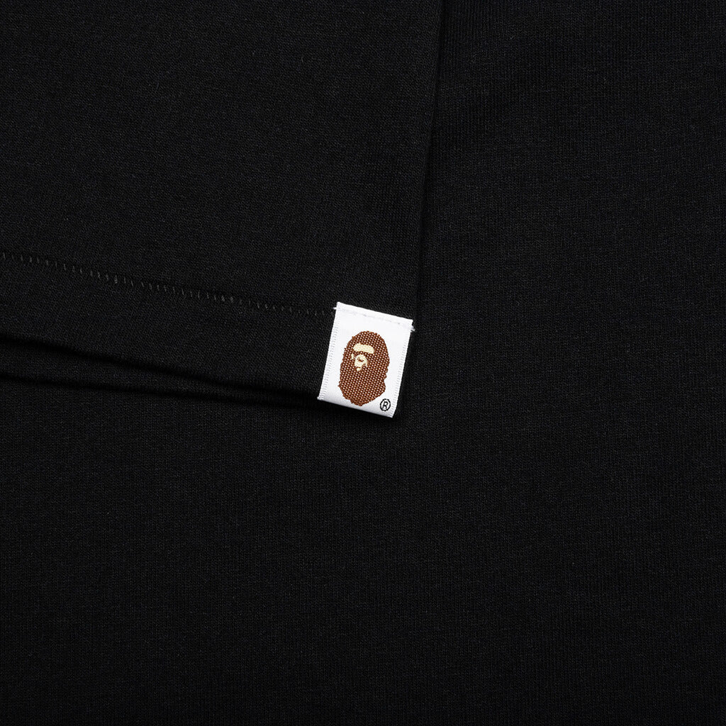 Broken College Tee - Black - Image 5