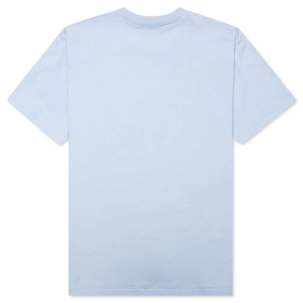Broken College Tee - Blue - Image 2