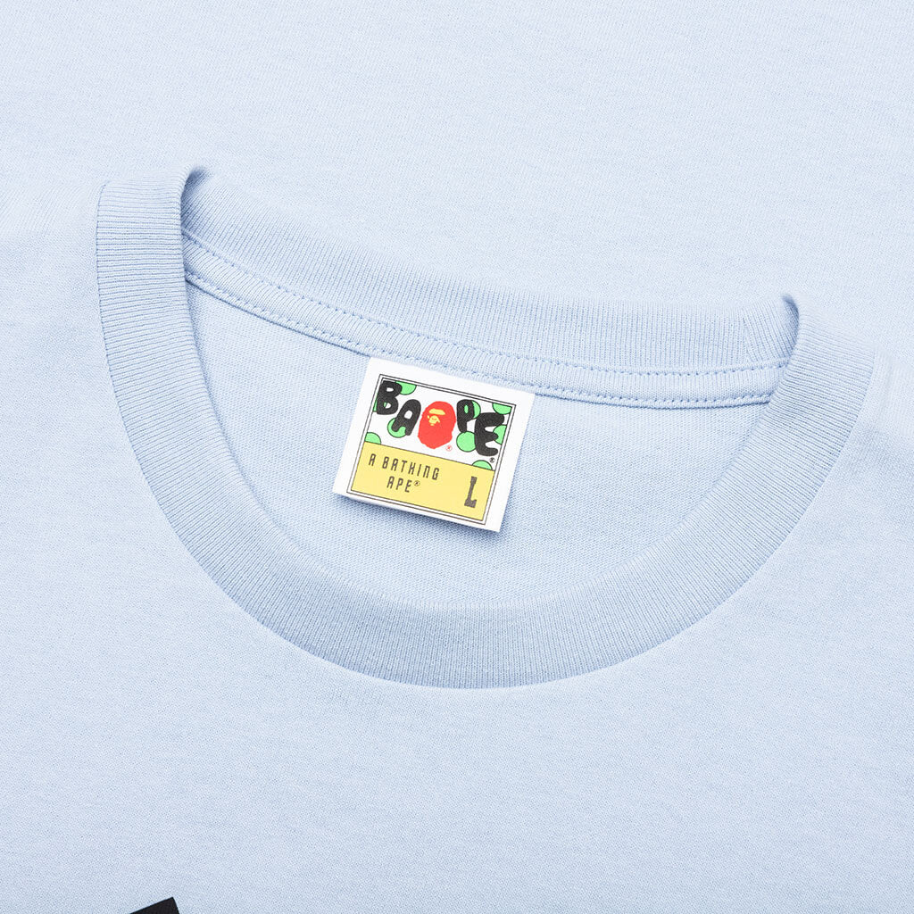 Broken College Tee - Blue - Image 6