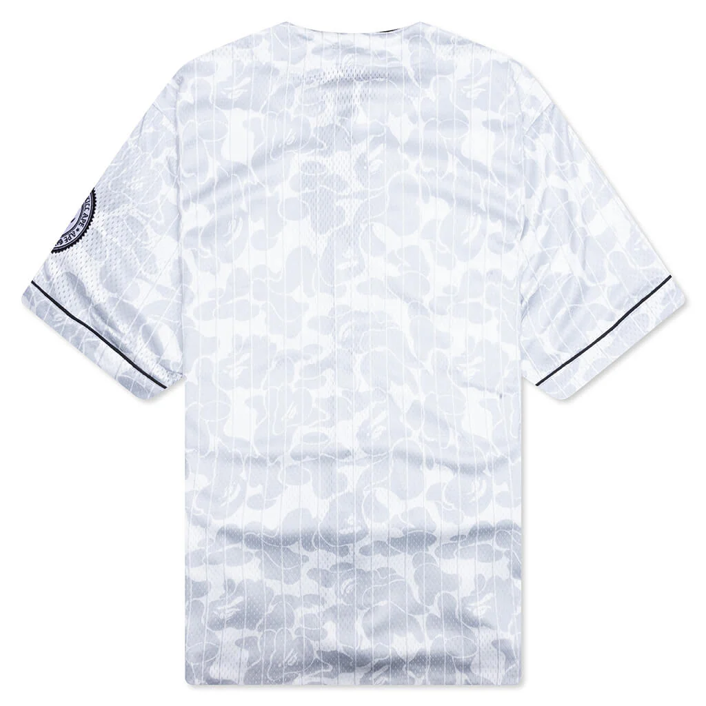 Camo Stripe Baseball Shirt - Gray - Image 2