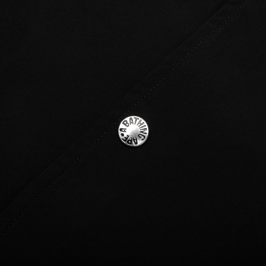 College Coach Jacket - Black - Image 5
