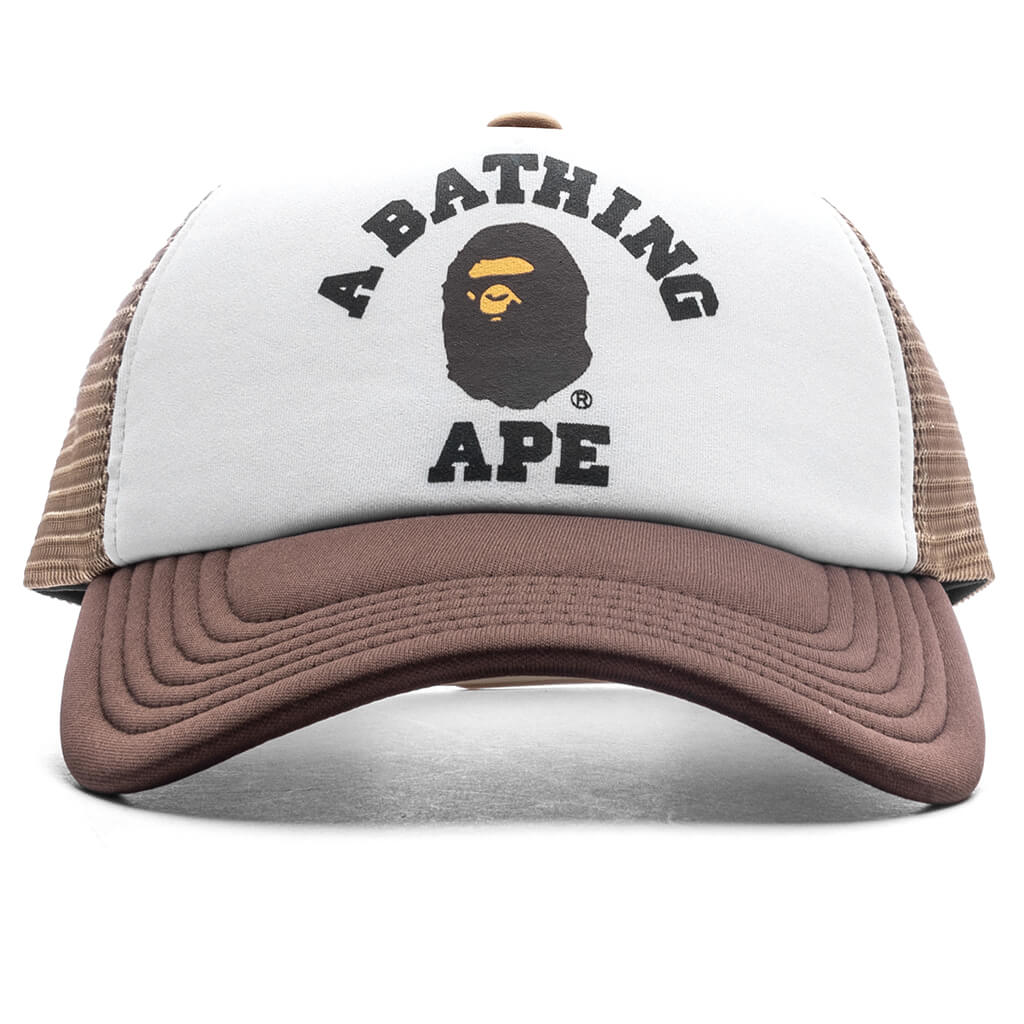 College Mesh Cap - Beige