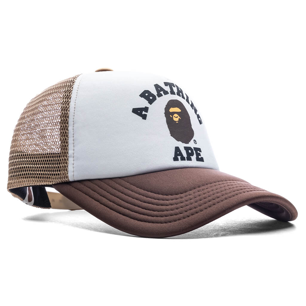 College Mesh Cap - Beige - Image 3