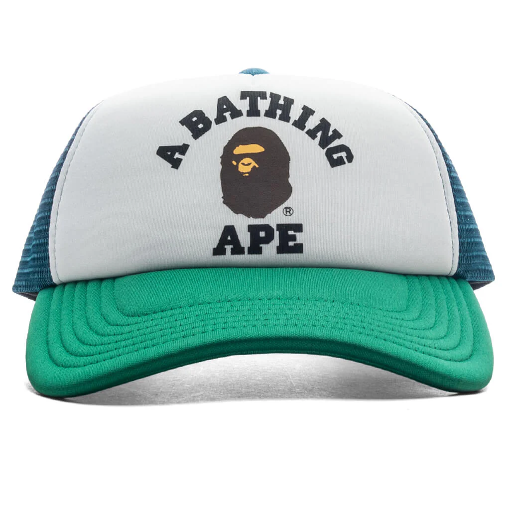 College Mesh Cap - Blue