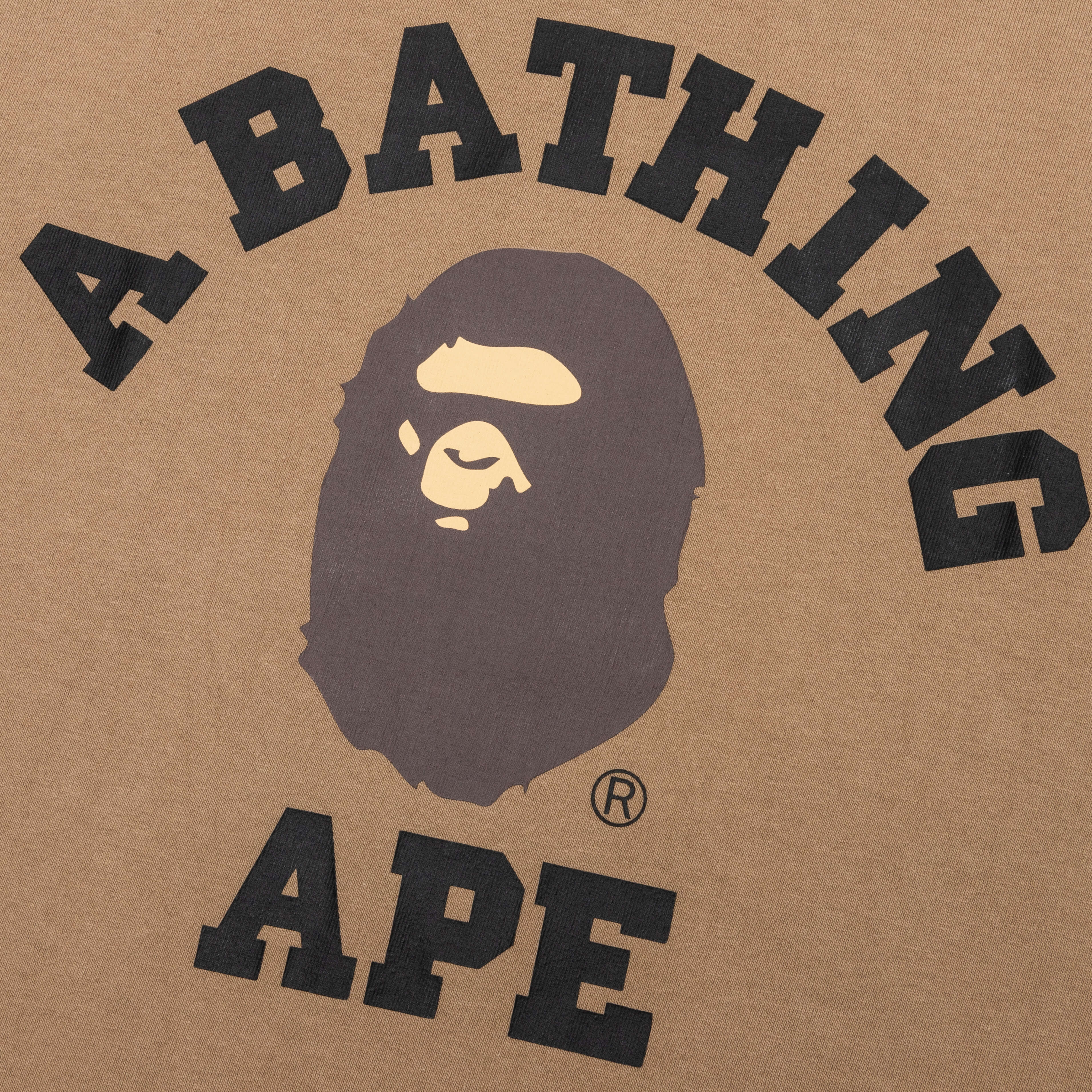College Tee - Beige - Image 3