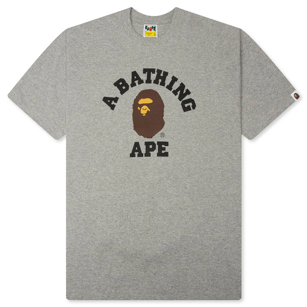College Tee - Gray